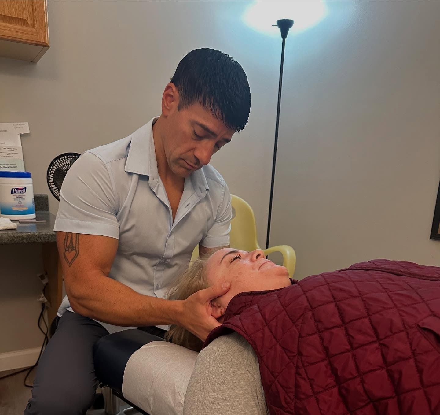 Dr. Russell Campanella In Practice